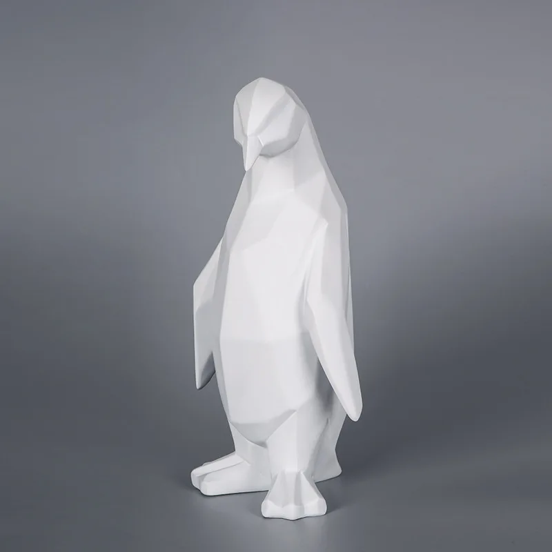 resin penguin statues