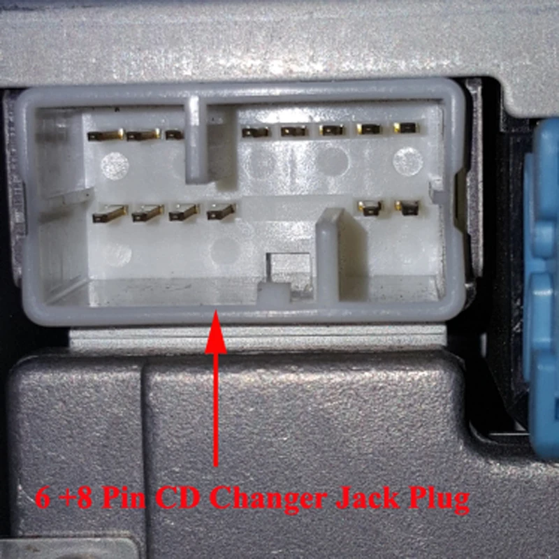 Biurlink автомобильный 6+ 8Pin CD Changer Y сплиттер Жгут кабель адаптер для Honda Civic Accord Odyssey