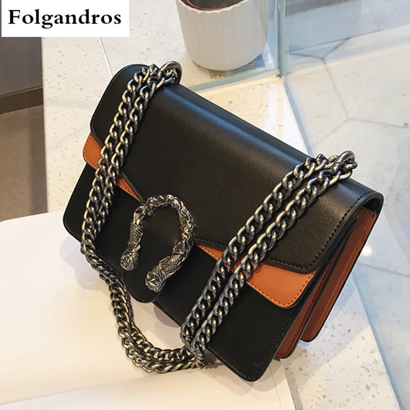 

Famous Designer Mermaid Lock Crossbody Bag for Women Luxury Brand Chain Messenger Shoulder Bag Lady Leather Handbag Clutch Purse