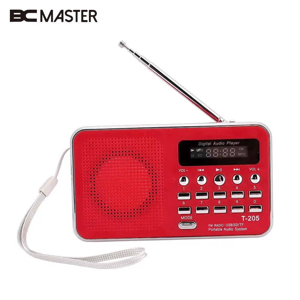 Buy BCMaster Portable FM Radio SD/TF Micro SD Card