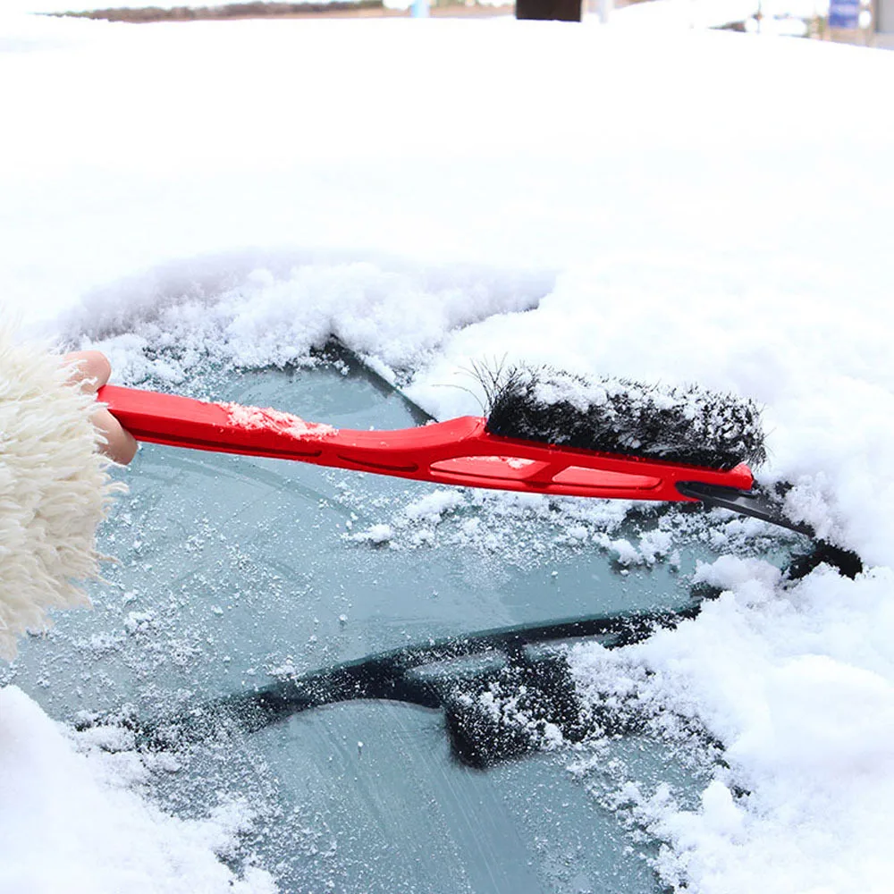 Dual use Car Vehicle Durable Snow Ice Scraper Snow Brush Shovel Removal
