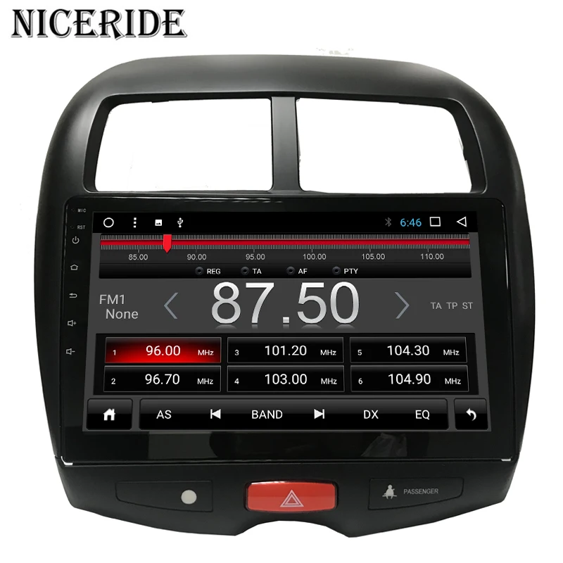 Cheap For 2010 2011-2015 Mitsubishi ASX Car Multimedia player 2 DIN Android 7.1 GPS Navigation radio stereo 1