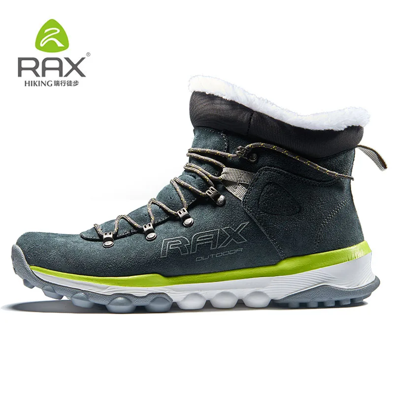 RAX мужские треккинговые ботинки, горные ботинки для профессиональных мужчин, дышащие мягкие удобные теплые ботинки для женщин