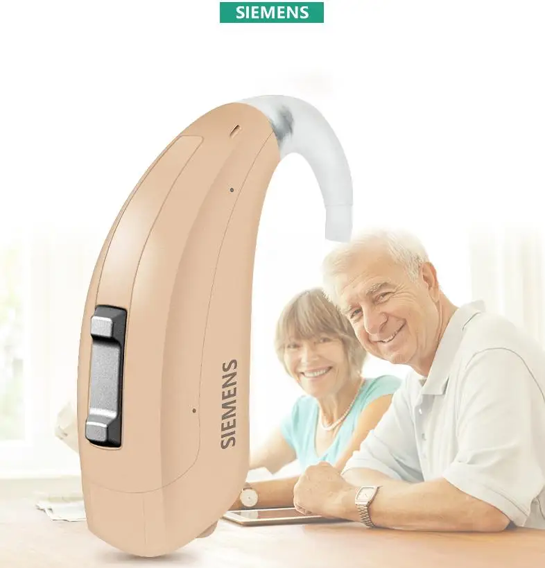 

2019Hot!Siemens Fun P 6 Channels Hearing Aid Aids Mini BTE Digital Wireless Sound Amplifiers ear care Elderly Moderate Severe