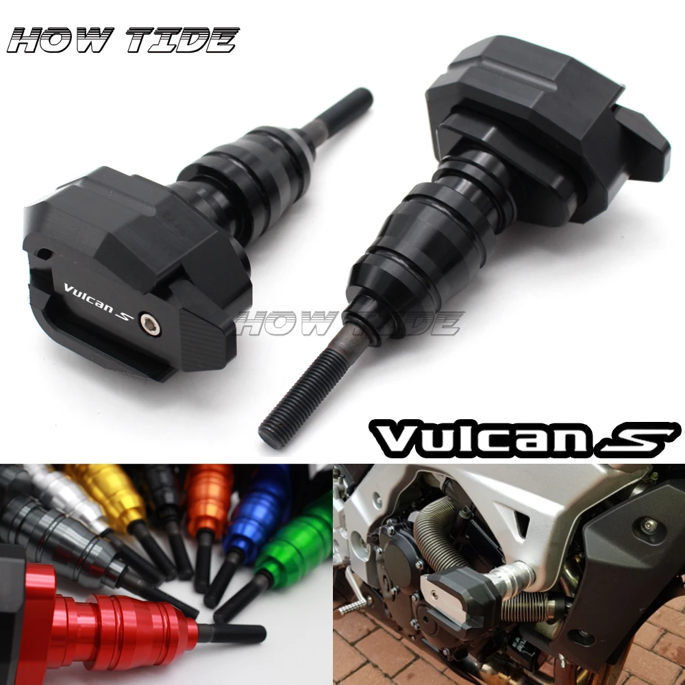 

Frame Sliders Crash Protector For Kawasaki VULCAN/S 650cc VULCAN S 650 cc2015 2016 Motorcycle Bobbins Falling Protection