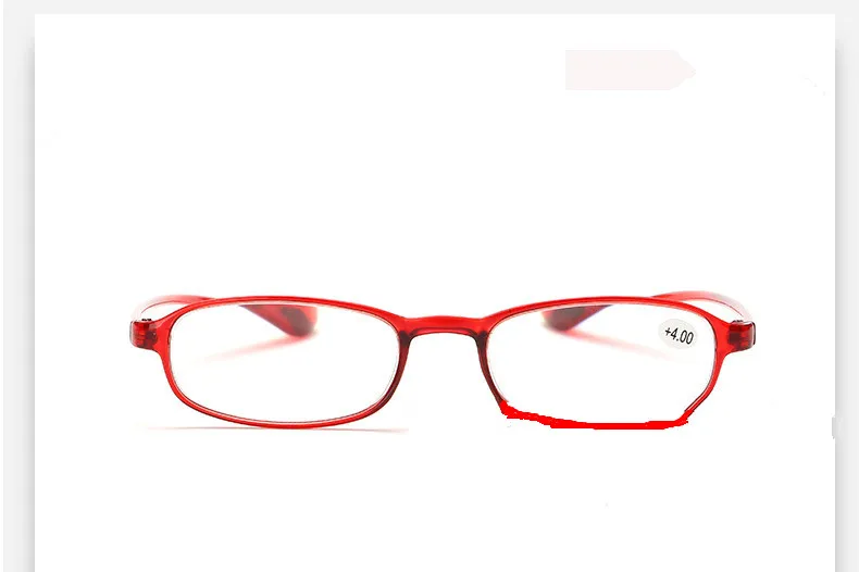 Надежный цена мини зажим для носа мужские очки для чтения Gafas Para изогнутые очки Для женщин диоптрий 1,5 чтения Стекло для леди и Gental Для мужчин