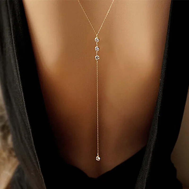 N269-Sexy-Long-Tassel-Minimalist-Back-Necklace-Women-Fashion-Jewelry-Crystal-Collares-Bohemian-Multilayer-Necklaces-Summer