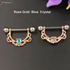 Rose Gold Blue