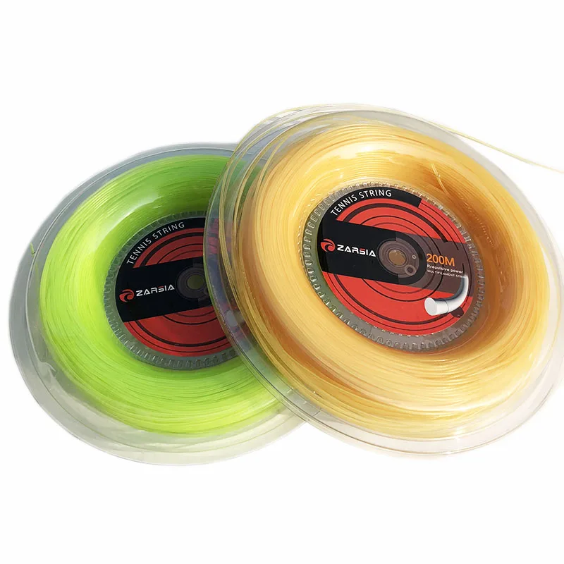Description Picture 4 of itemZARSIA New training tennis string Elastic Nylon tennis rackets string soft comfortable tennis strings 1.30mm 200M 55-60LBS