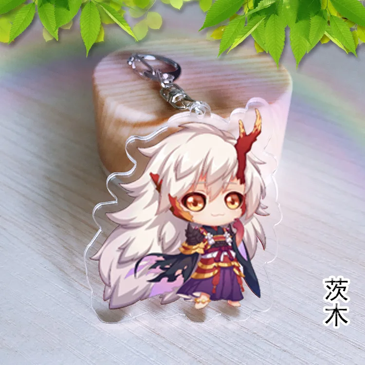 

Anime yakeli double-sided widgets A big dog, wooden wine orders, even the birds and flowers Yin and Yang undertakes to