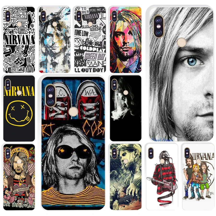 228AQ Nirvana Kurt Cobain Мягкий силиконовый чехол из ТПУ для телефона xiaomi redmi 6 pro note 5 plus 4 4x mi 8