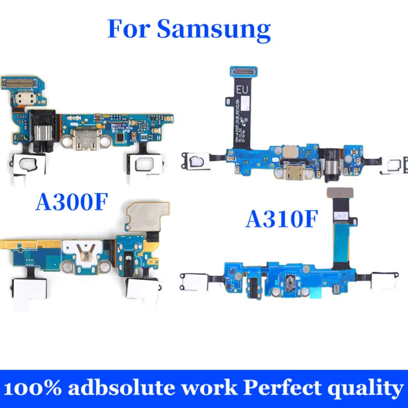 

For Samsung Galaxy A300F S3 2015 A310F A310F A3 2016 Dock Connector Micro USB Charger Charging Port Flex Cable Replacement Parts