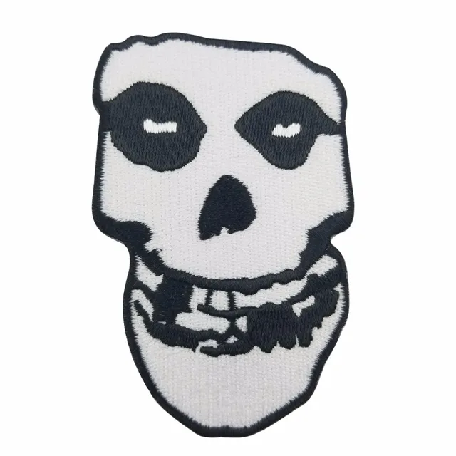 The Misfits Logo xL Embroidered Patch - New 