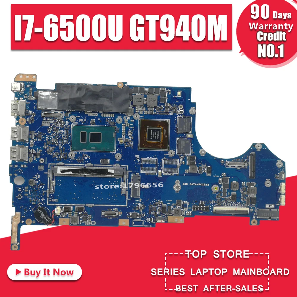  UX560UQ mainboard For ASUS UX560U UX560UQK UX560UQ UX560UX Q524U Q524UQ Q524UX laptop motherboard I