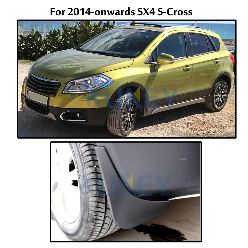 Автомобильные Брызговики для Suzuki 2014 2017 Новинка SX4 S Cross Maruti крыло брызговиков 2015 2016