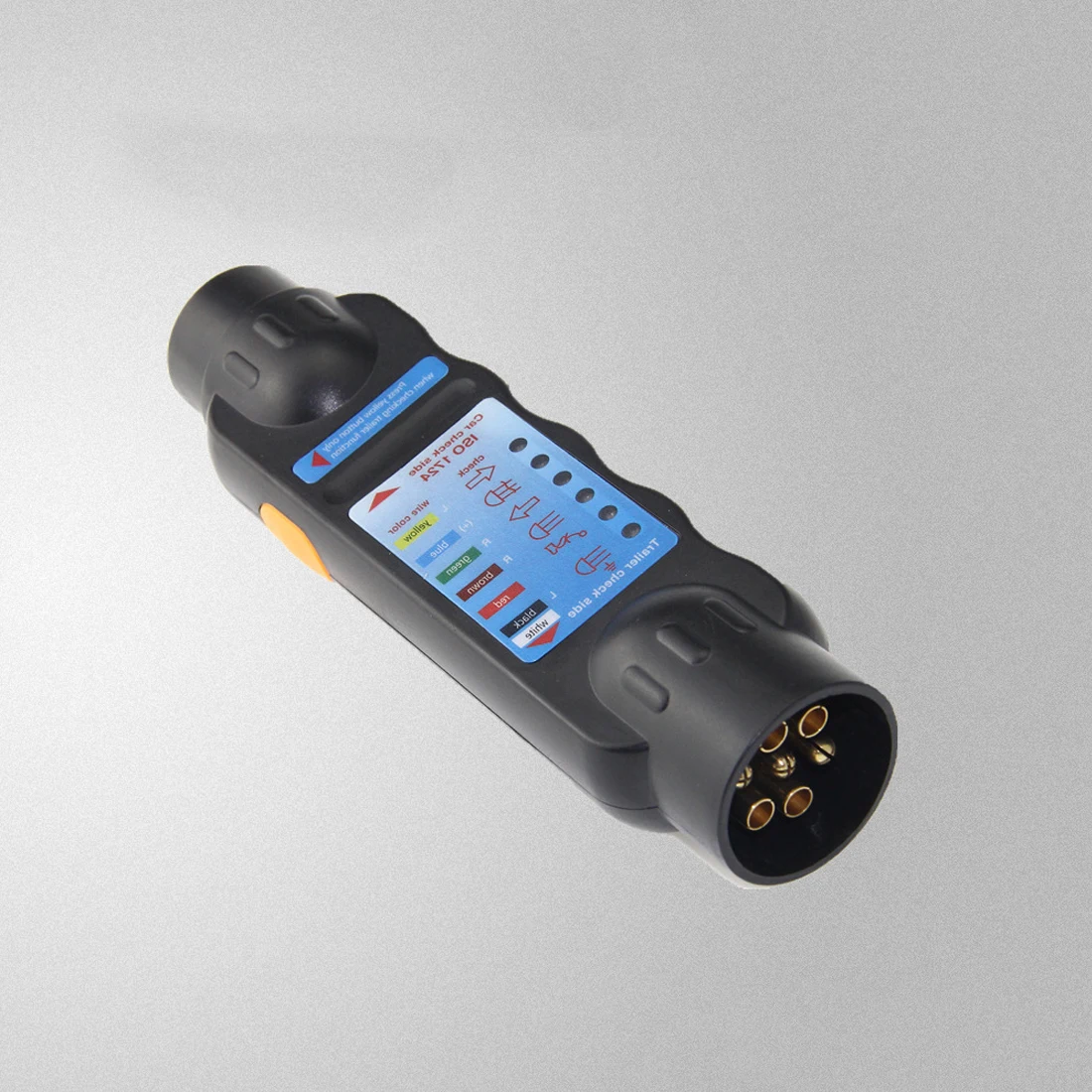 Dewtreetali hot sale 7 Pin Car Truck Trailer Plug Socket Tester Wiring