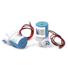 1 шт. Лидер продаж DC 12 В 1/" Электрический электромагнитный клапан N/C подачи для RO воды Разъем Воздух быстро