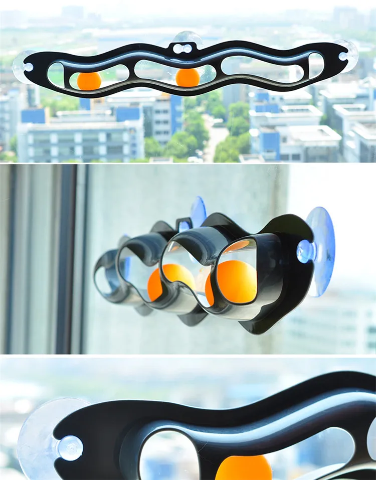 Pet Cat Ball Toys Interactive Funny Tracking Ball Toys Cat Practical intelligent Window Suction Cup Track Balls New Pet Supplies