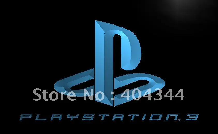 Игровая светодиодсветодиодный неоновая вывеска LH009 Playstation PS3 поделки для