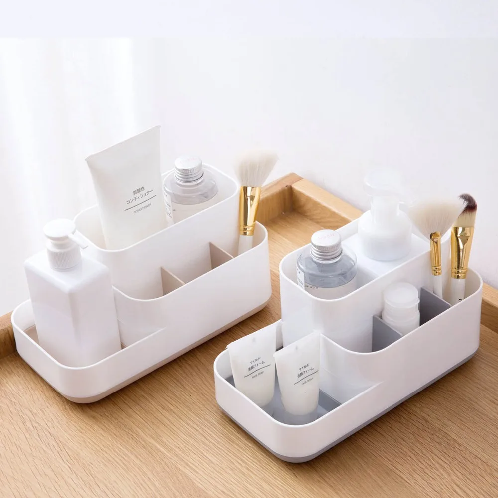 

Cosmetics Compartment Storage Box Table Stationery Finishing Box Dressing Table Skincare Desktop Racks
