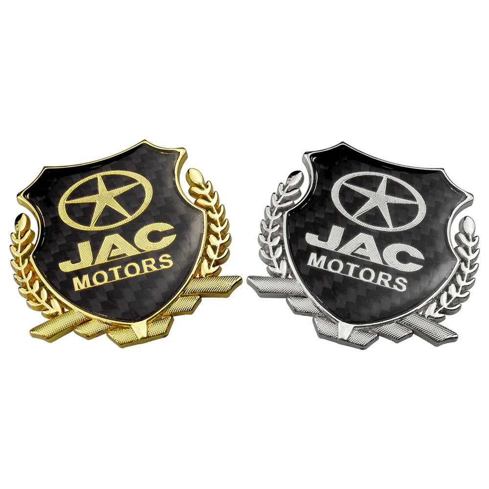 Авто украшения из углеродного волокна Стикеры для JAC A30 A60 J2 J5 S2 S2mini S3 S5 S7 R3 M3 M4 IEV T6 V6 металлический значок наклейка стайлинга автомобилей