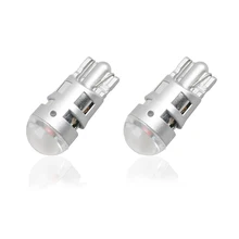 2x W5W LED T10 3030 1 SMD Car lamps 168 194 Turn Signal License Plate Light Trunk Lamp Clearance Lights Reading lamp 12V White