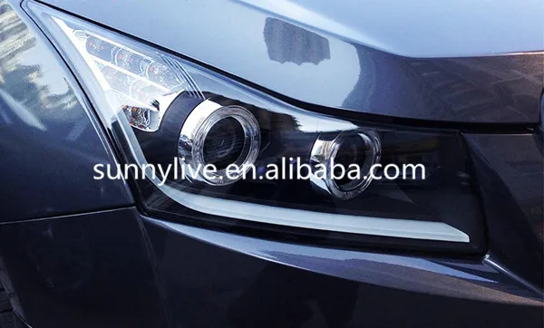 Для Chevrolet Cruze Светодиодные ленты Ангельские глазки фары светодиодный налобный