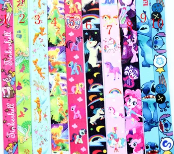 

10Pcs mix Tinker bell stitch cartoon Neck Straps Lanyards Mobile Phone,ID Card,Key chain kids party gifts QW-463