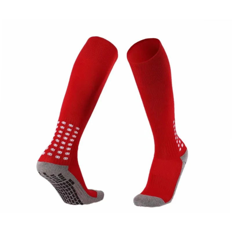 Sports Socks Anti-Slip Breathable Men Summer Running Cotton and Rubber Socks Long Football Socks Men Women Cycling
