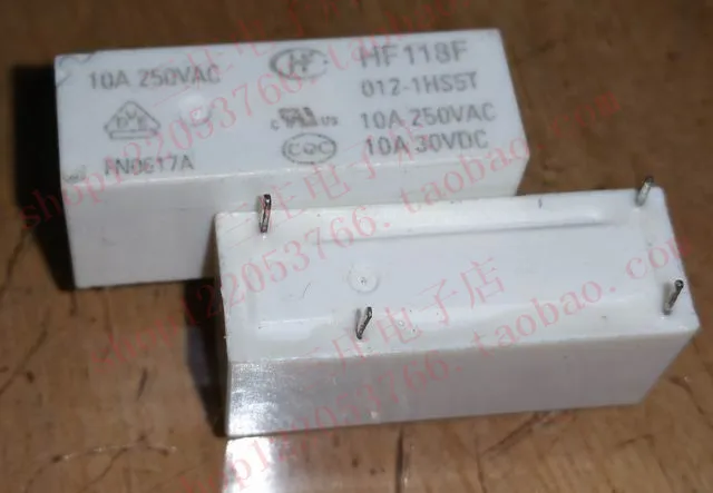 Реле HF118F 012-1HS5T 118F-1A-12V | Обустройство дома