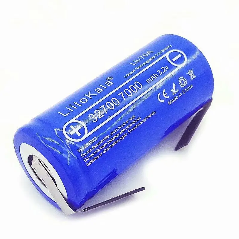 Li70A 32700 lifepo4 3,2 v 7000 mah 33A 55A паяльная лента для электрического велосипеда на батарейках отвертка никелевые листы DIY