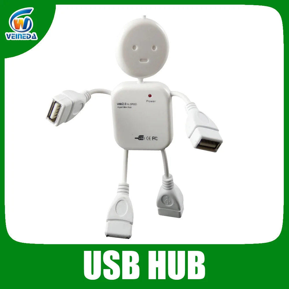 

4 Ports Super Speed USB HUB 2.0 USB Splitter Computer Peripherals