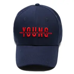 Мужская бейсболка Dad Hat Женская Регулируемая Кепка s Young Letters вышивка изогнутый Bill хип хоп спортивный аксессуар для улицы