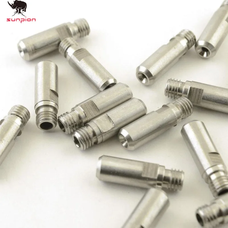 

SUNPION 3d printer accessories mk10 throat M7 thread Throat Barrel with PTFE Teflon tube pipes For MAKERBOT 2 3D Printer 5PCS