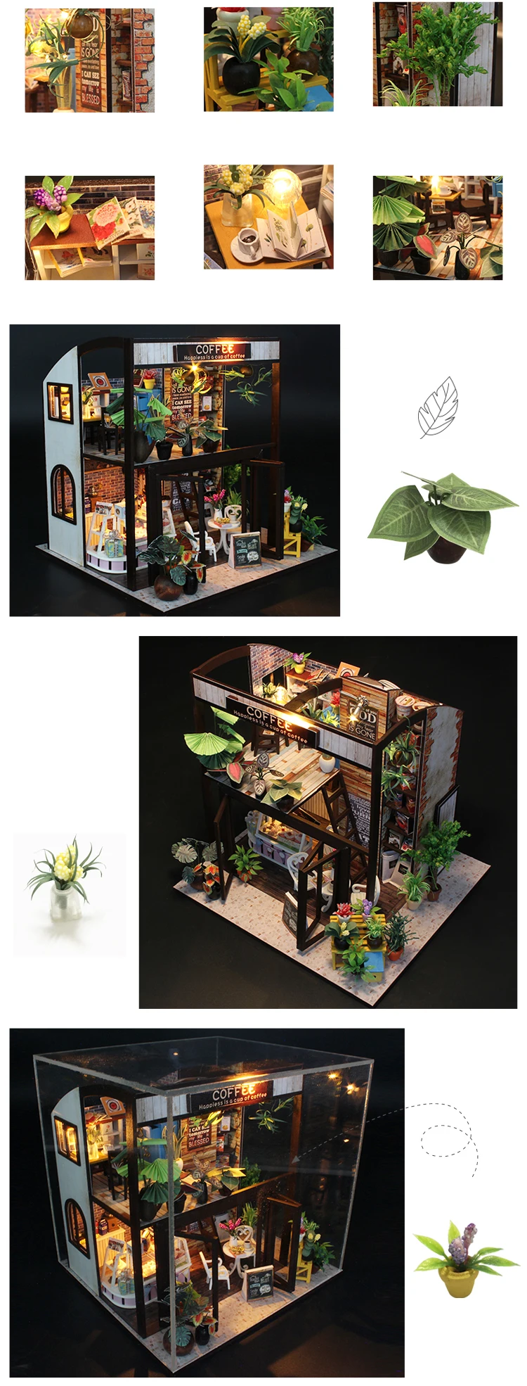 DIY деревянный дом Miniaturas с мебелью поделки миниатюрные домики кукольный домик игрушки для детей на день рождения и Рождественский подарок M27