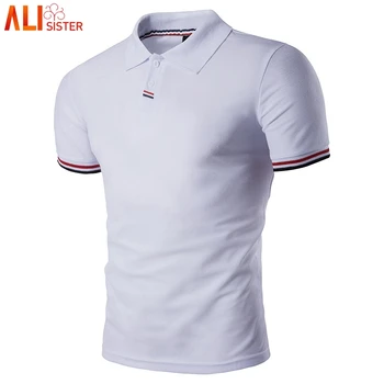 

Plus Size 3XL Polo Shirt Mens Spring Summer Brand Men's Polo Shirt Short Sleeve Casual Male Shirt Mens Polo Shirts Homme Tops