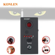 Анти-детектор шпиона радио сканер мини камера Анти-трекер gps ошибка GSM радиочастотного сигнала детектор устройств cc308 конфиденциальности безопасности spyfinder