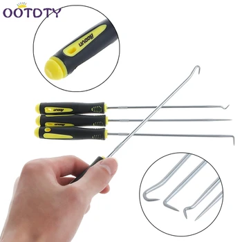 

4Pcs Full Hook Angle Hook 240mm Chrome Alloy Steel Removal O-Ring Seal Tools