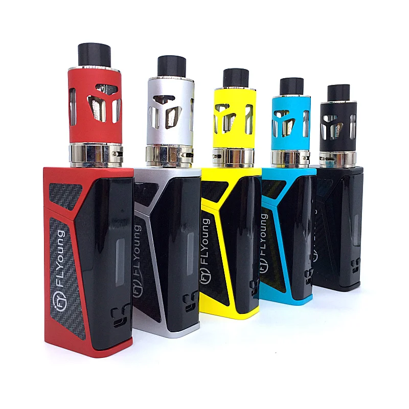 128 Вт Vape Box Mod Kit высококачественные электронные сигареты Vaper кальянный испаритель Vaping Mech E Smoker Shisha ручка для курения ЖК-дисплей