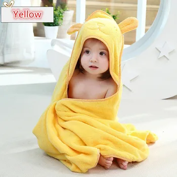 

Cotton Solid Printed Pattern Kid's Bath Towel Hooded Towel Cartoon Cloak Beach Towels for Childrens Free Shipping Hoodie Towel