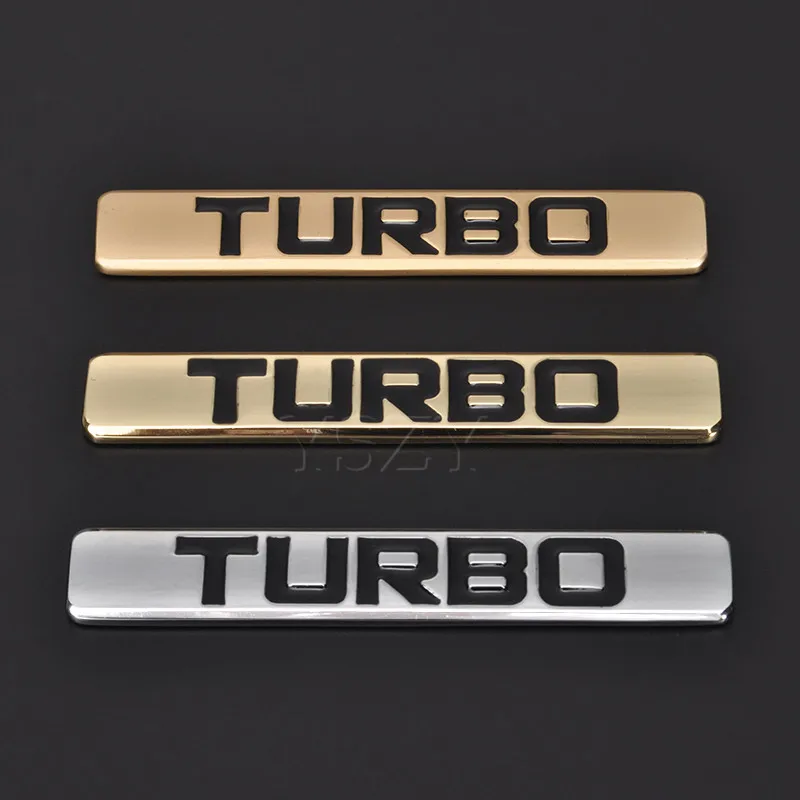 

Fashion Car Sticker Fender Emblem Trunk Decal For BMW Audi Nissan Volkswagen Ford Toyota Chevrolet Mazda Turbo Auto Accessories