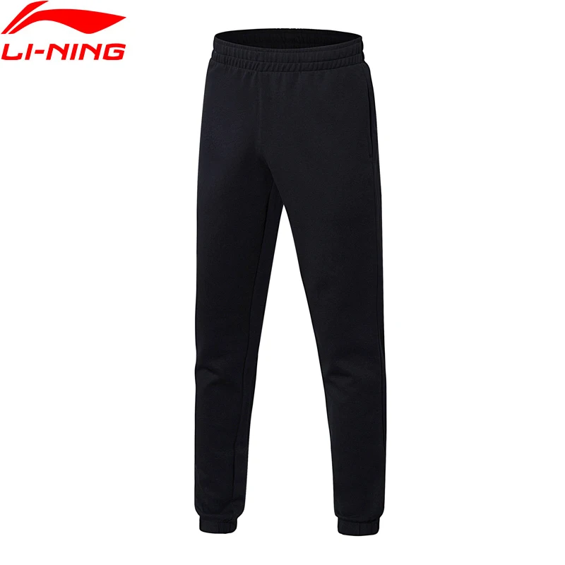

Li-Ning Men The Trend Sweat Pants 72% Cotton 28% Polyester Regular Fit LiNing Comfort Sport Pants Trousers AKLN009