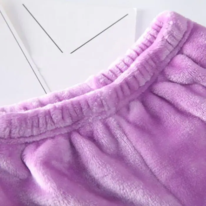 Зимняя детская Фланелевая Пижама для девочек, теплые пижамы из кораллового флиса, одежда для сна, домашняя одежда M09