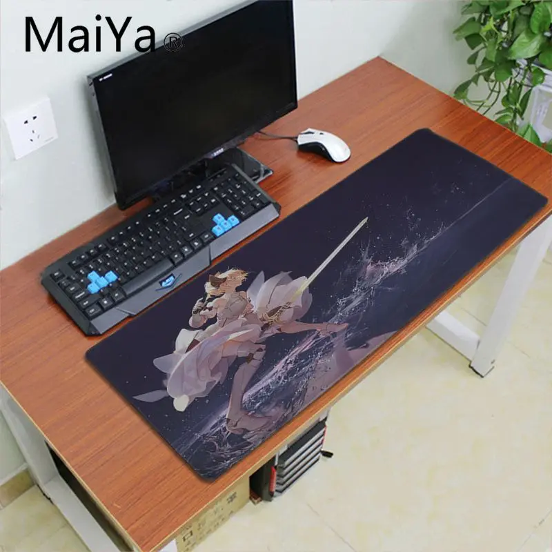 Maiya Fate серии Grand для блокировки края скорость Управление клавиатура ноутбука игровой коврик xxl стол ноутбук для геймеров стол pad