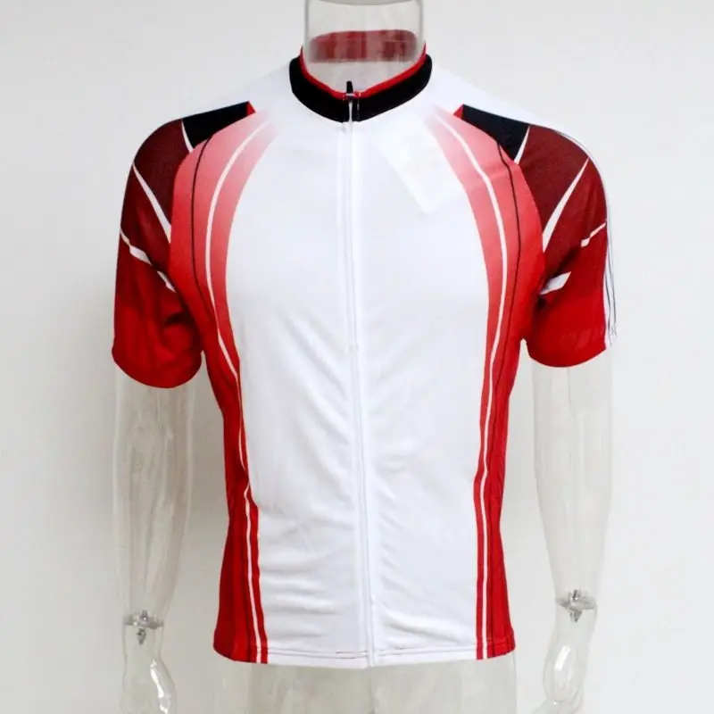 Велоспорт Джерси sportwear мужская Одежда Велосипед Топ Quick Dry Red | Спорт и развлечения