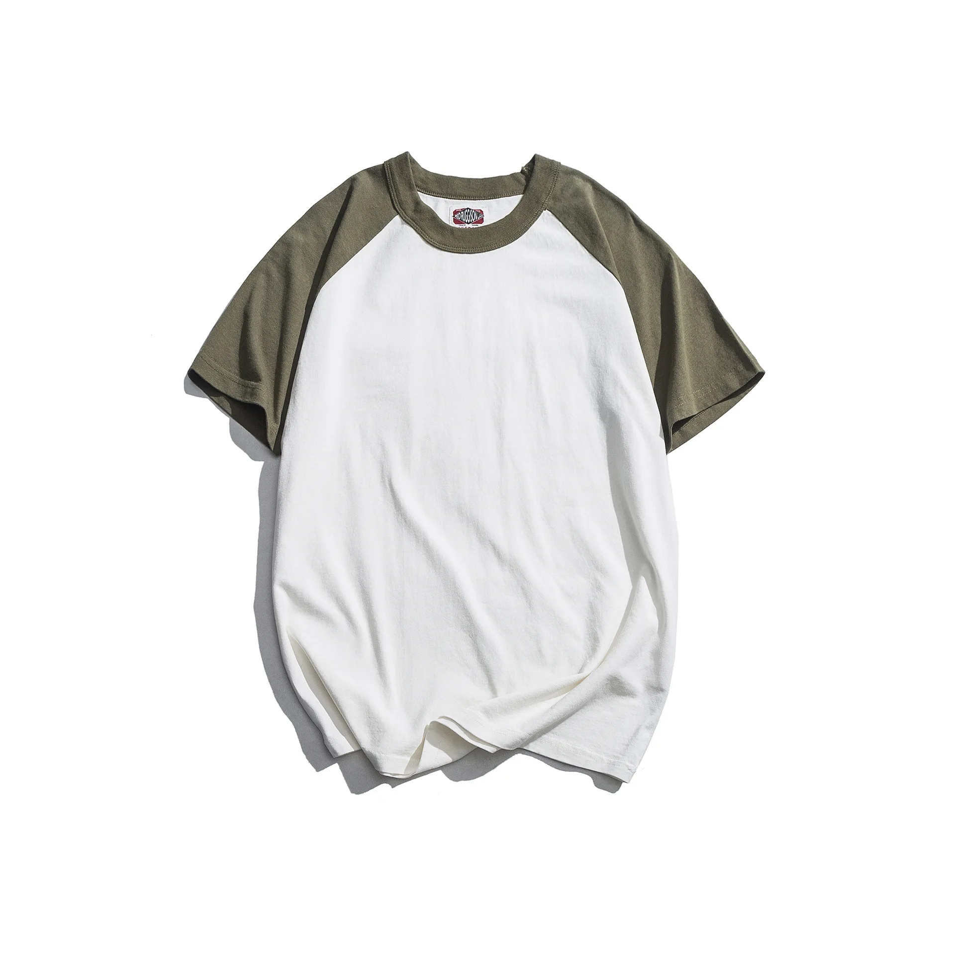 H. A. Sueno Япония стиль свободные подходят хлопковые футболки для мужчин Crewneck Высокая безрукавка с принтом пары шорты рукав Поддержка прямых