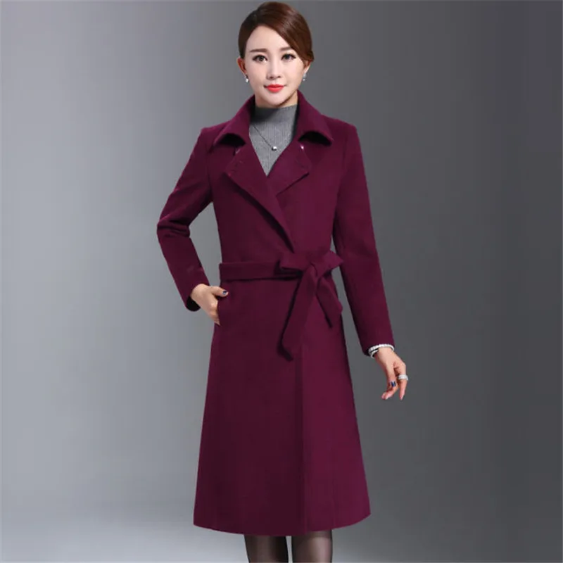 Buy Women Woolen Blends L 4Xl Plus Size Elegante
