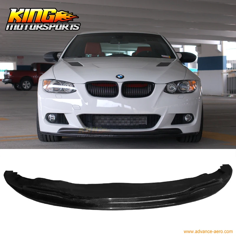 

For 2007-2010 08 09 BMW E92 E93 3 Series M-Tech M Sport AK Style Front Bumper Lip - CF