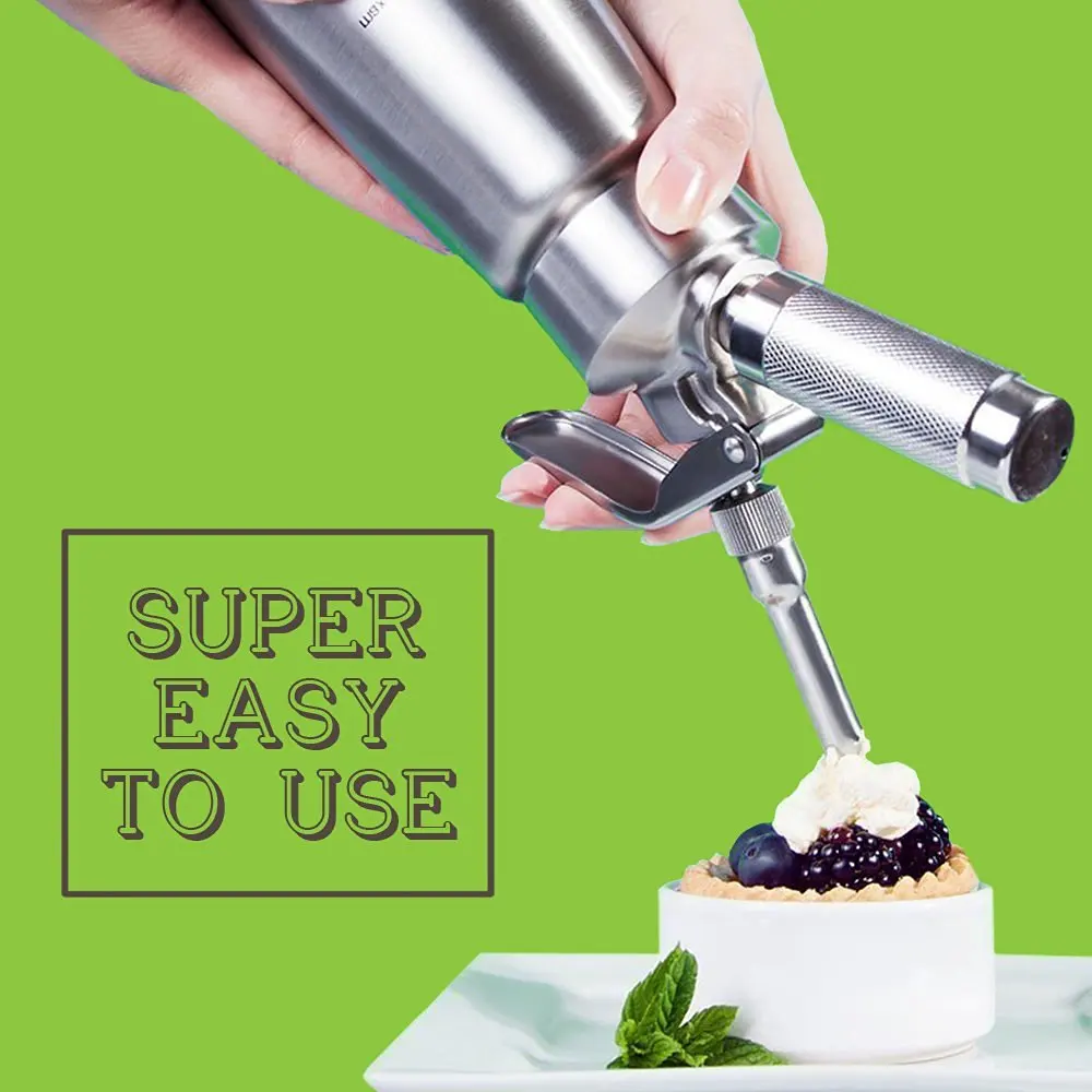 Buy Free Shiping 500ml Stainless Steel Whipped Cream