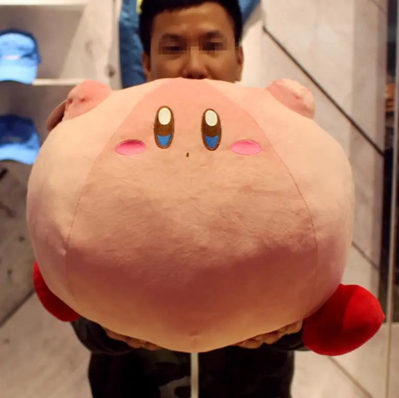 

Popular game large size 30CM Kirby Kirby cute plush toy doll cartoon plush soft cushion and pillow Girl's favorite gift